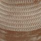 Ashley Reclove 10.5" Vase in Distressed White and Brown, , large