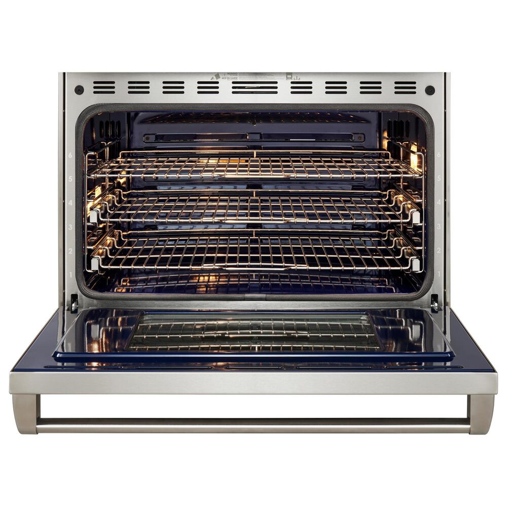 Wolf Appliances 6.3 Cu. Ft. Freestanding Dual Fuel Range with Natural Gas and Infrared Charbroiler in Black, , large