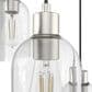 Hunter Lochmeade 3-Light Linear Pendant Cluster in Brushed Nickel, , large