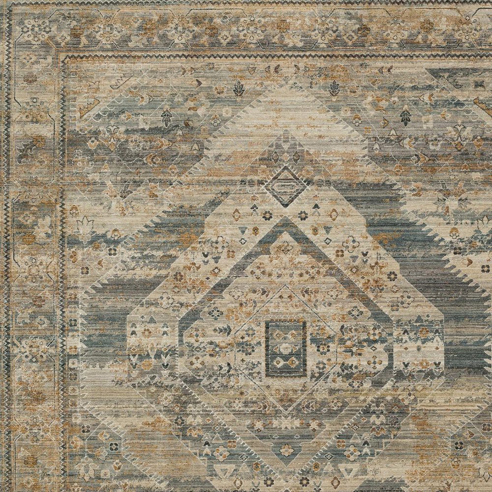 Karastan Echo Gamin 5&#39; x 7&#39;10&quot; Grey Area Rug, , large
