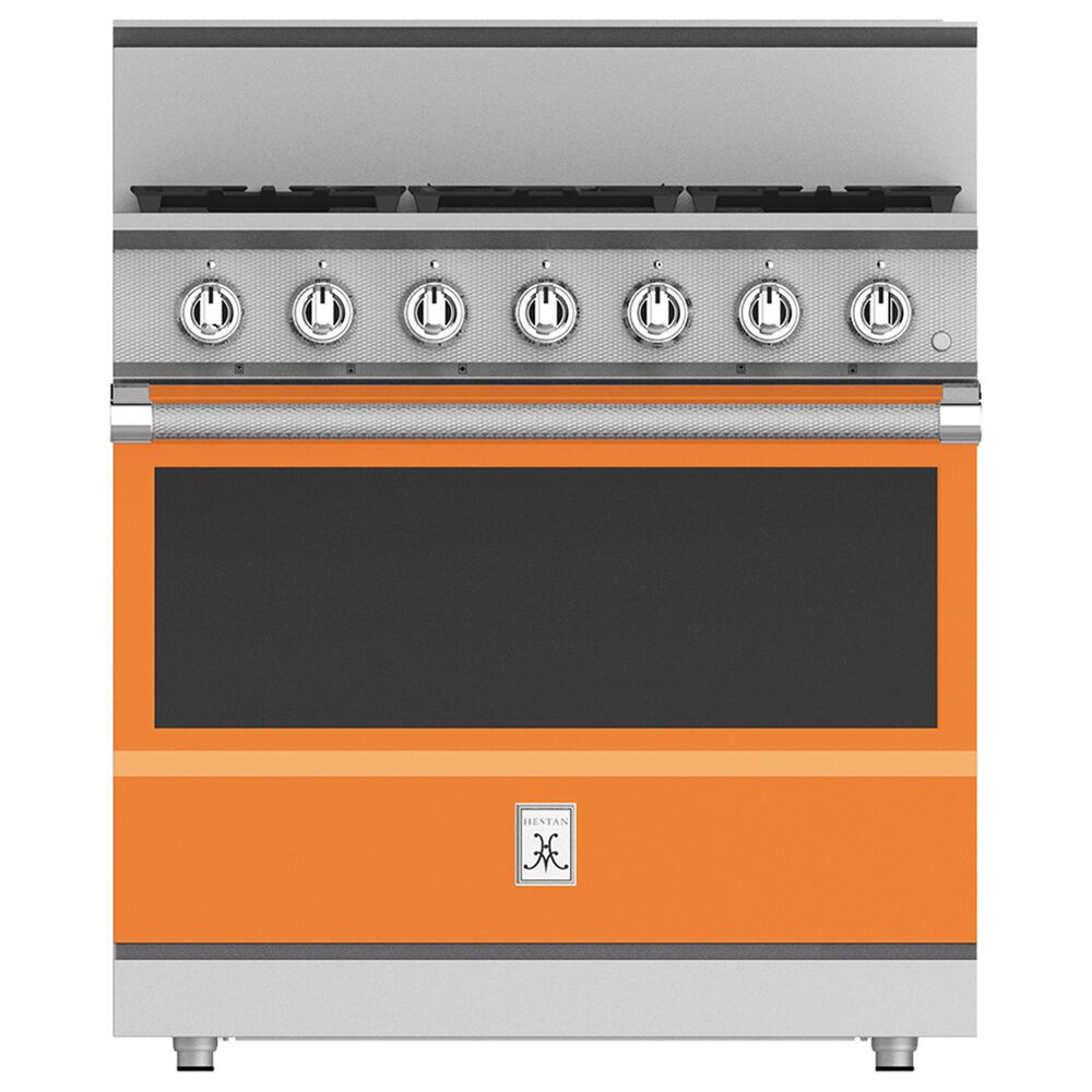 Hestan KRD Series 5.8 Cu. Ft. Slide-In Liquid Propane Gas Range with 5-Burner in Citra, , large