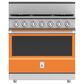 Hestan KRD Series 5.8 Cu. Ft. Slide-In Liquid Propane Gas Range with 5-Burner in Citra, , large
