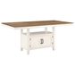 Steve Silver Hyland Counter Table with 20" Leaf in Milk and Honey - Table Only, , large