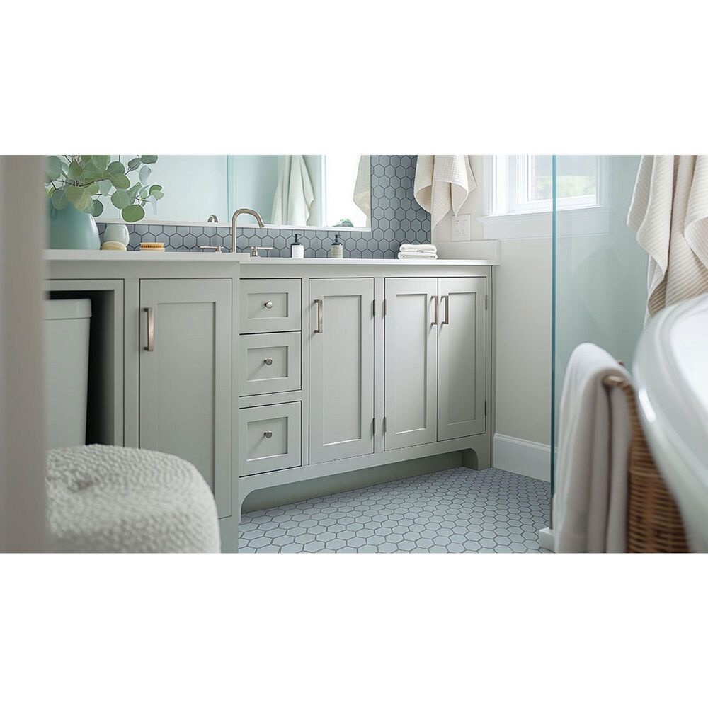 MS International Cielo Azul 1.5" x 1.15" Hexagon on 11" x 10" Porcelain Mosaic Sheet, , large