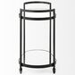 Mercana Eleonore Bar Cart in Black, , large
