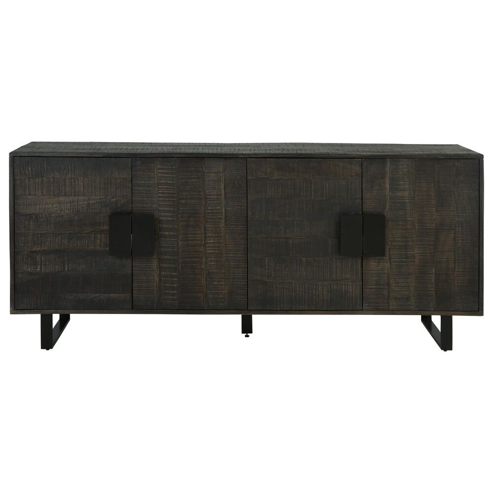 Ashley Kevmart Accent Cabinet in Grayish Brown and Black, , large