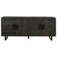 Ashley Kevmart Accent Cabinet in Grayish Brown and Black, , large