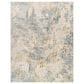 Surya Dresden Taupe, Off-White, Deep Teal, Dusty Sage, Ink Blue, Mustard and Light Gray 12" x 15" Area Rug, , large