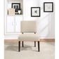 OSP Home Jasmine Accent Chair in Cream, , large
