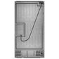 Cafe 22.3 Cu. Ft. 4-Door French Door Refrigerator in Matte Black, , large