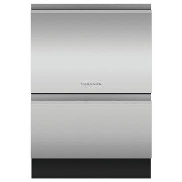 Fisher & Paykel 24" Built-Under Smart Double Drawer Dishwasher with 44 dBA in Stainless Steel, , large