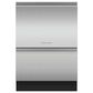 Fisher & Paykel 24" Built-Under Smart Double Drawer Dishwasher with 44 dBA in Stainless Steel, , large