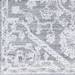 Surya Piazza PZZ-2303 9" x 12" White, Charcoal, Black, Light Grey Area Rug, , large