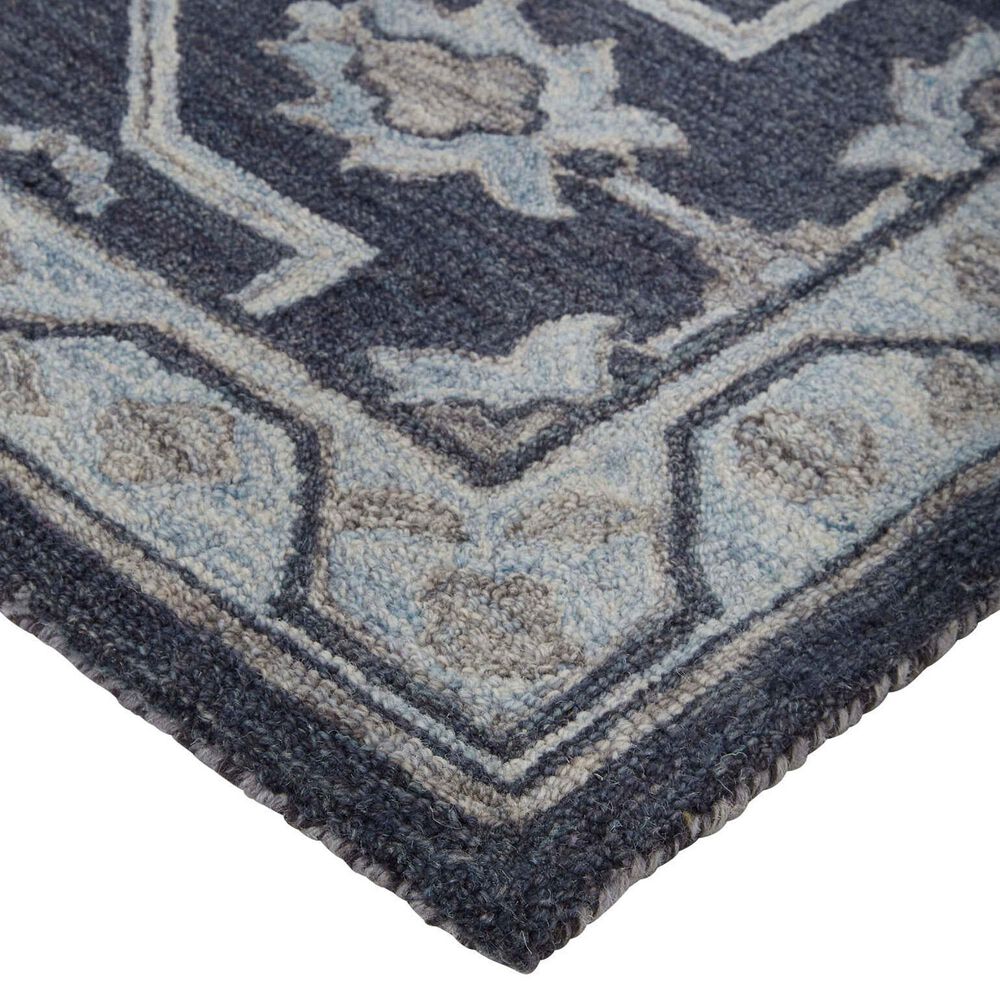 Feizy Fallon 4&#39; x 6&#39; Blue Area Rug, , large