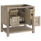 James Martin Vanities Breckenridge 36" Single Vanity in Whitewashed Oak with 3 cm Arctic Fall Solid Surface Top, , large