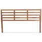 Baxton Studio Akemi King Slat Headboard in Ash Walnut, , large