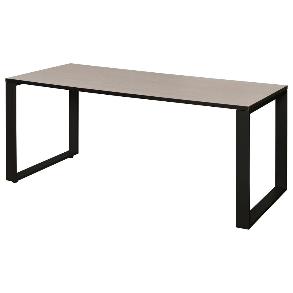 Regency Global Sourcing Structure 72" x 30" Training Table in Maple/Black, , large
