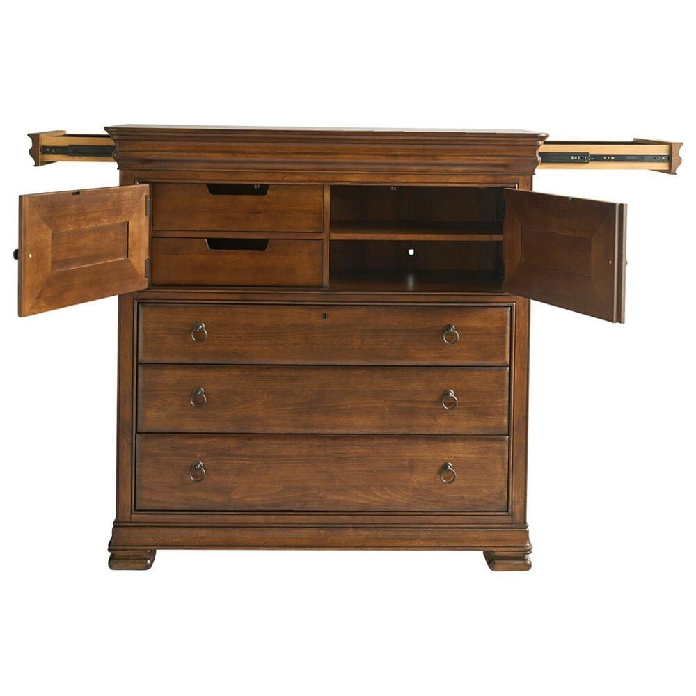 Universal Furniture New Lou 5-Drawer Dressing Chest in Cognac, , large