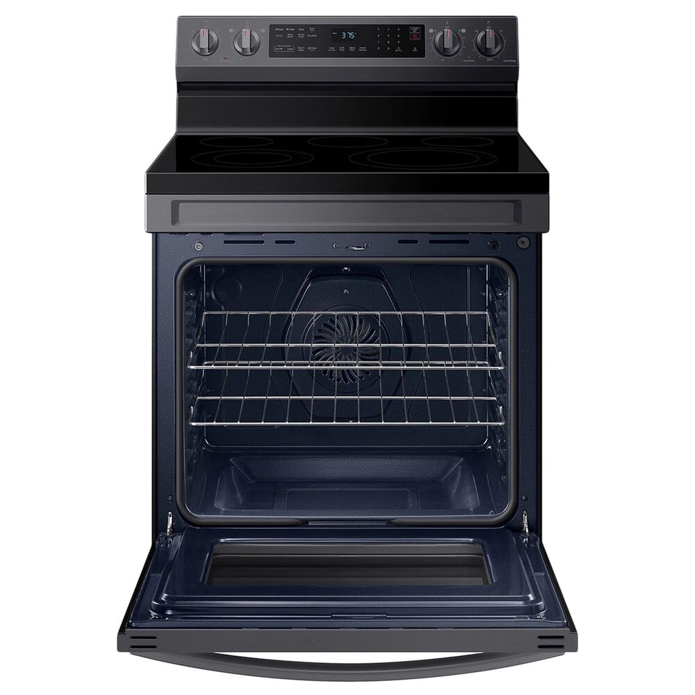 Samsung 6.3 Cu. Ft. Freestanding Electric Range with No-Preheat Air Fry in Black Stainless Steel, , large