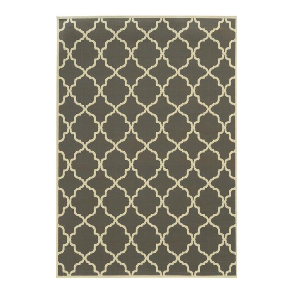 Oriental Weavers Riviera 4770W 2"3" x 7"6" Charcoal Runner, , large