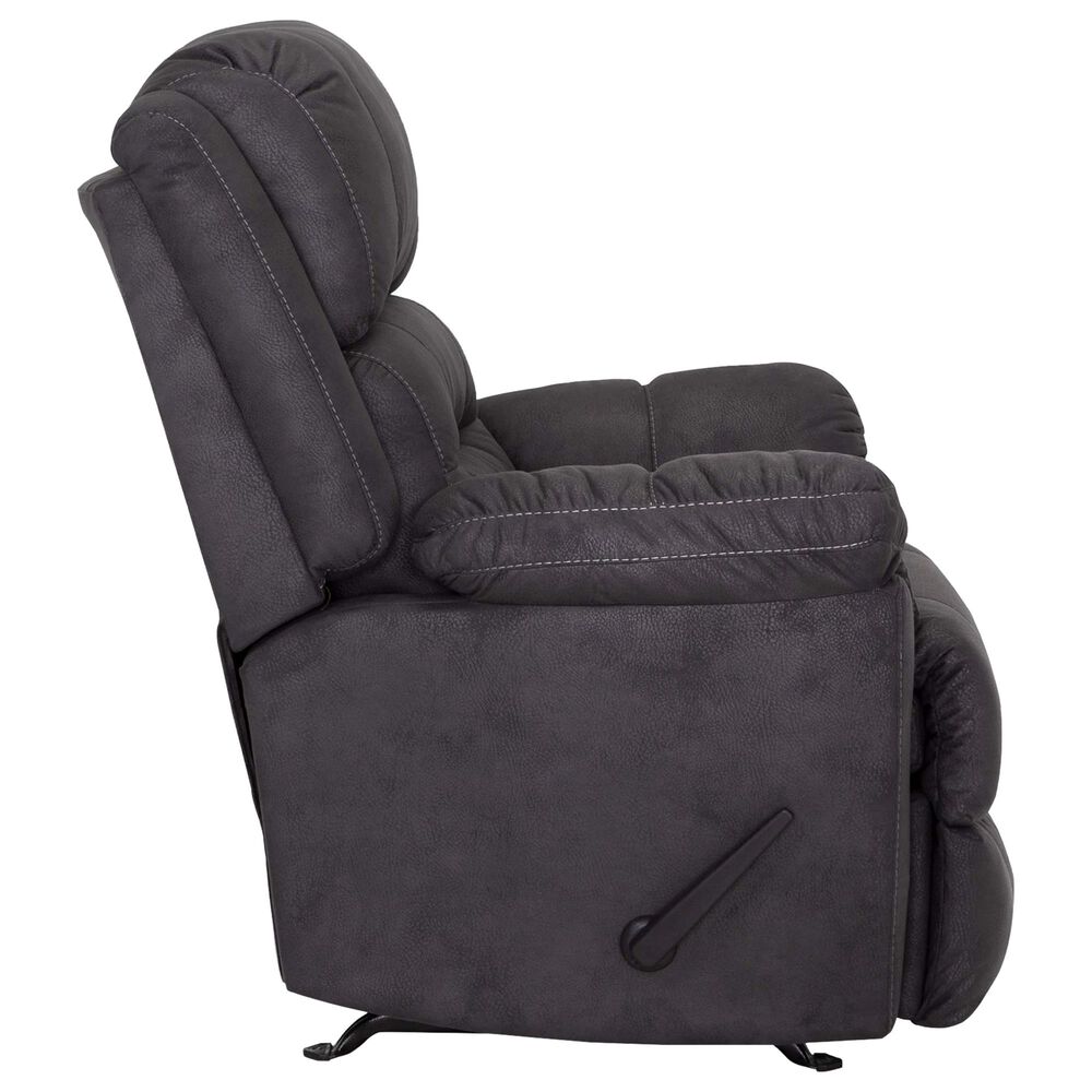 Moore Furniture Barstow Rocker Recliner in Scottsdale Charcoal, , large