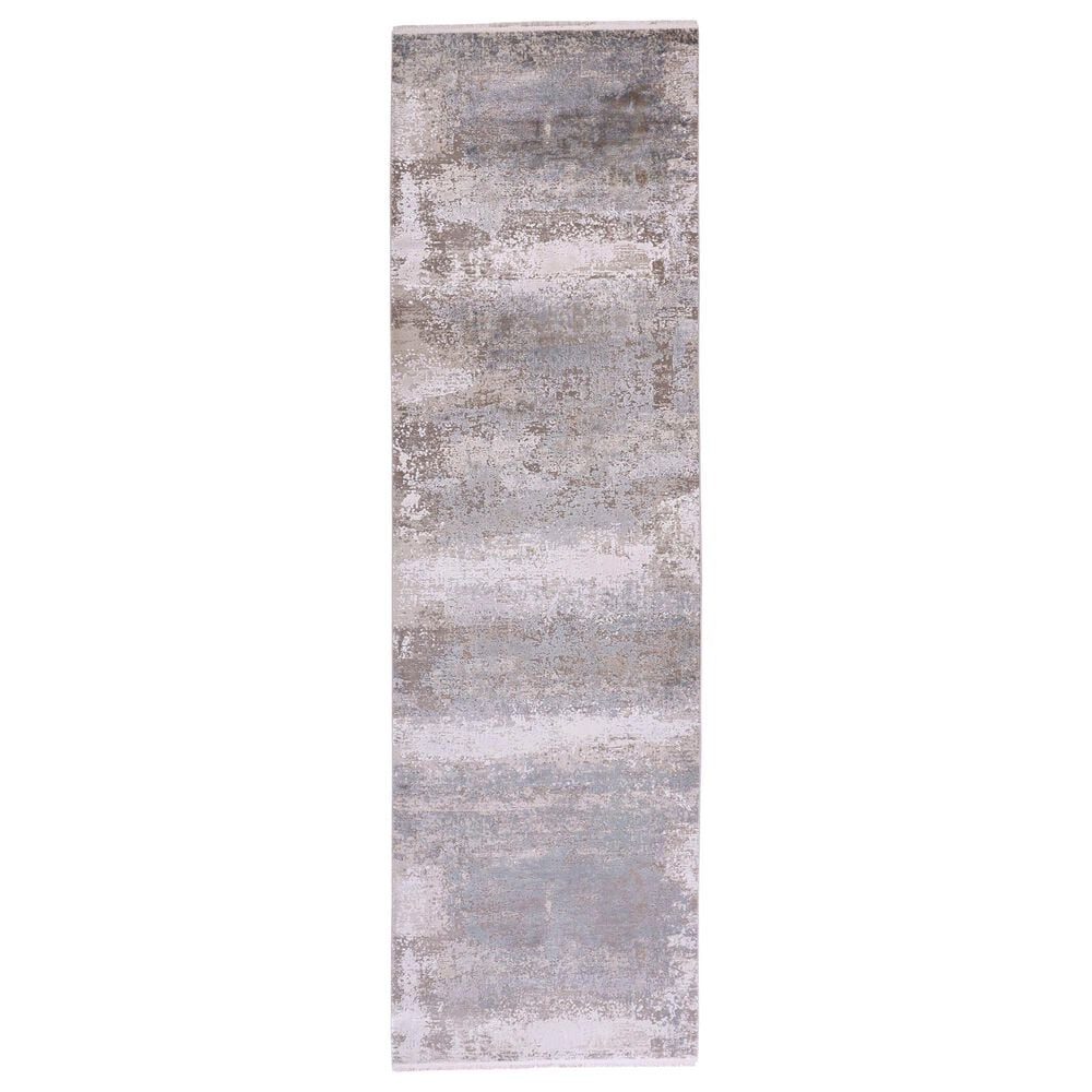 Feizy Cadiz 3"1" x 10" Light Gray Runner, , large