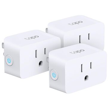 TP-Link TP15 3-Pack Mini Smart Wi-Fi Plug in White, , large