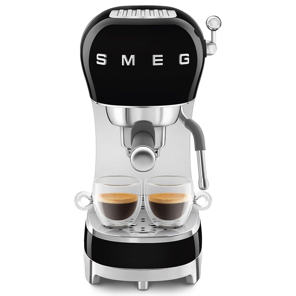 Smeg Espresso Manual Coffee Machine in Black, , large