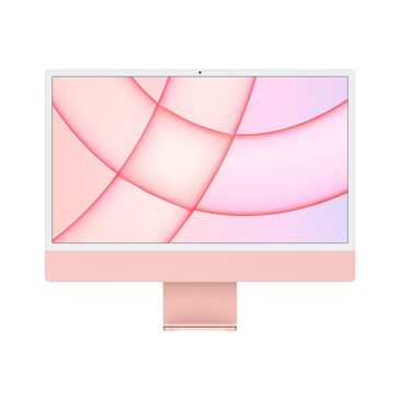 Apple 24" iMac All-in-One Desktop | Apple M1 - 8GB RAM - Apple M1 8-Core - 512GB SSD in Pink, , large