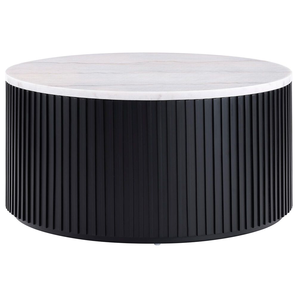 Crystal City Colvin Coffee Table in Black and White, , large