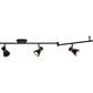 Vaxcel Alto 6-Light Ceiling Spot in Matte Black and Satin Brass, , large