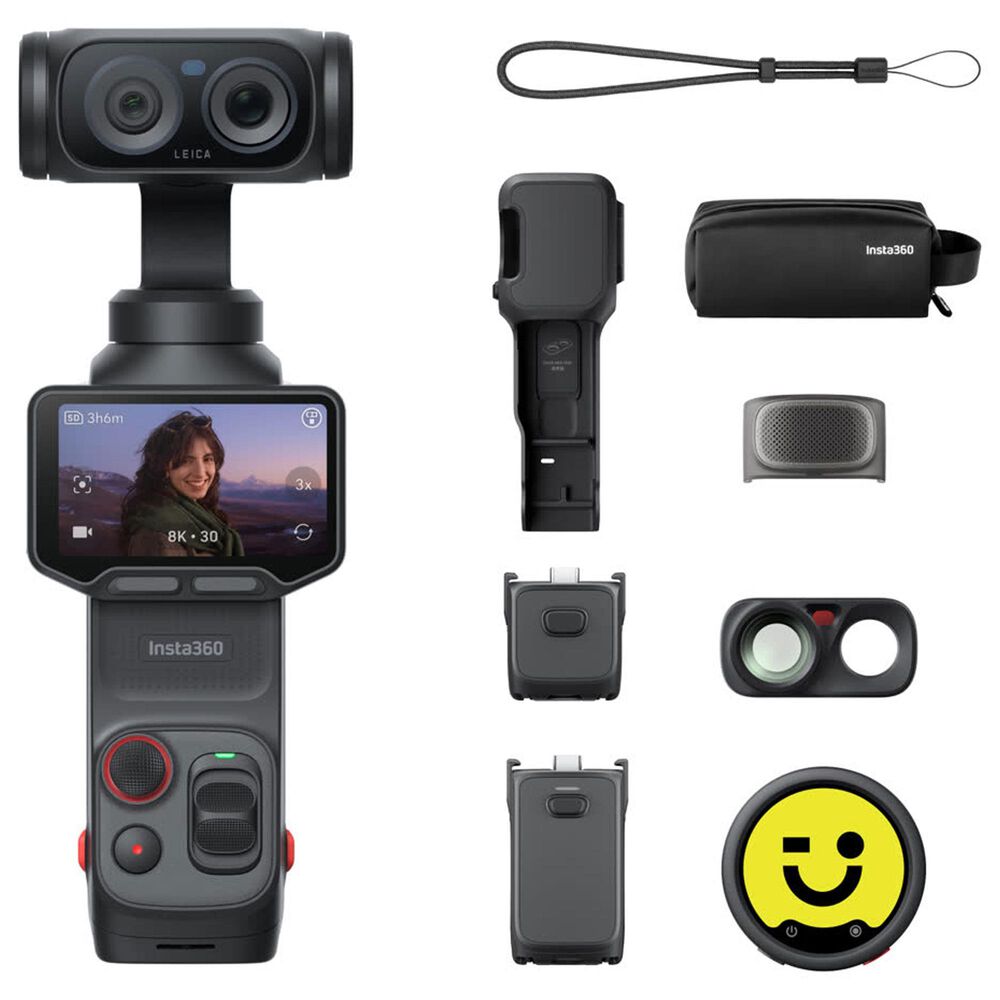 Insta360 Luna Ultra Creator Bundle Action Camera in Cosmic Black, , large