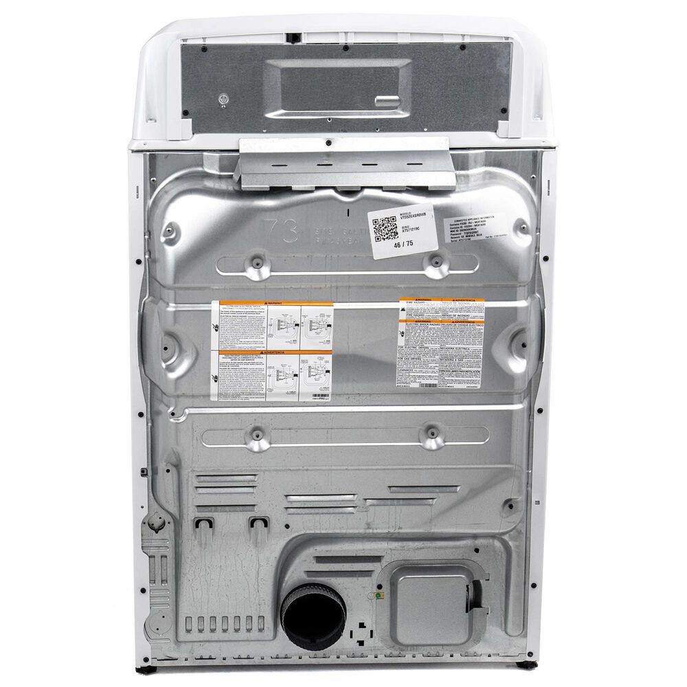 GE Appliances 4.2 Cu. Ft. Commercial Top Load Washer and 7.4 Cu. Ft. Electric Dryer Laundry Pair in White, , large