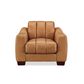 Hydeline Bayeux Leather Accent Chair in Chico Cinnamon, , large