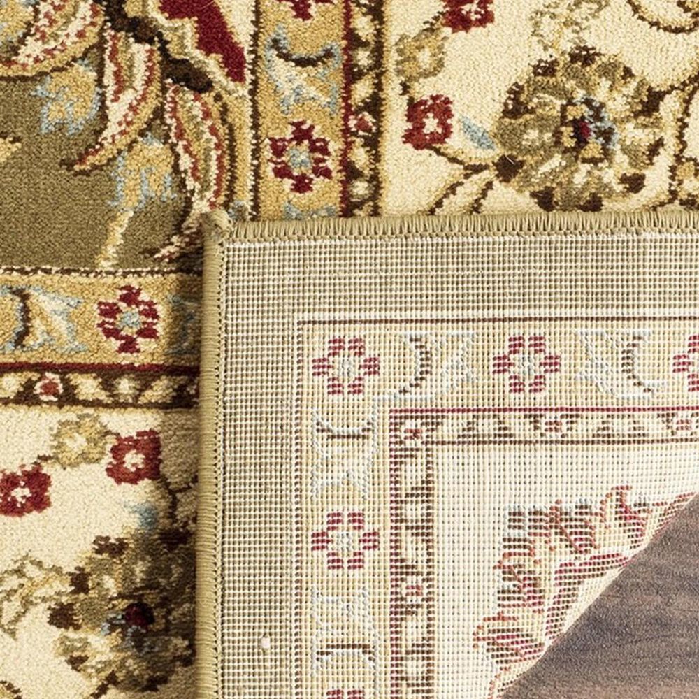 Safavieh Lyndhurst LNH553 3&#39;3&quot; x 5&#39;3&quot; Green and Ivory Area Rug, , large