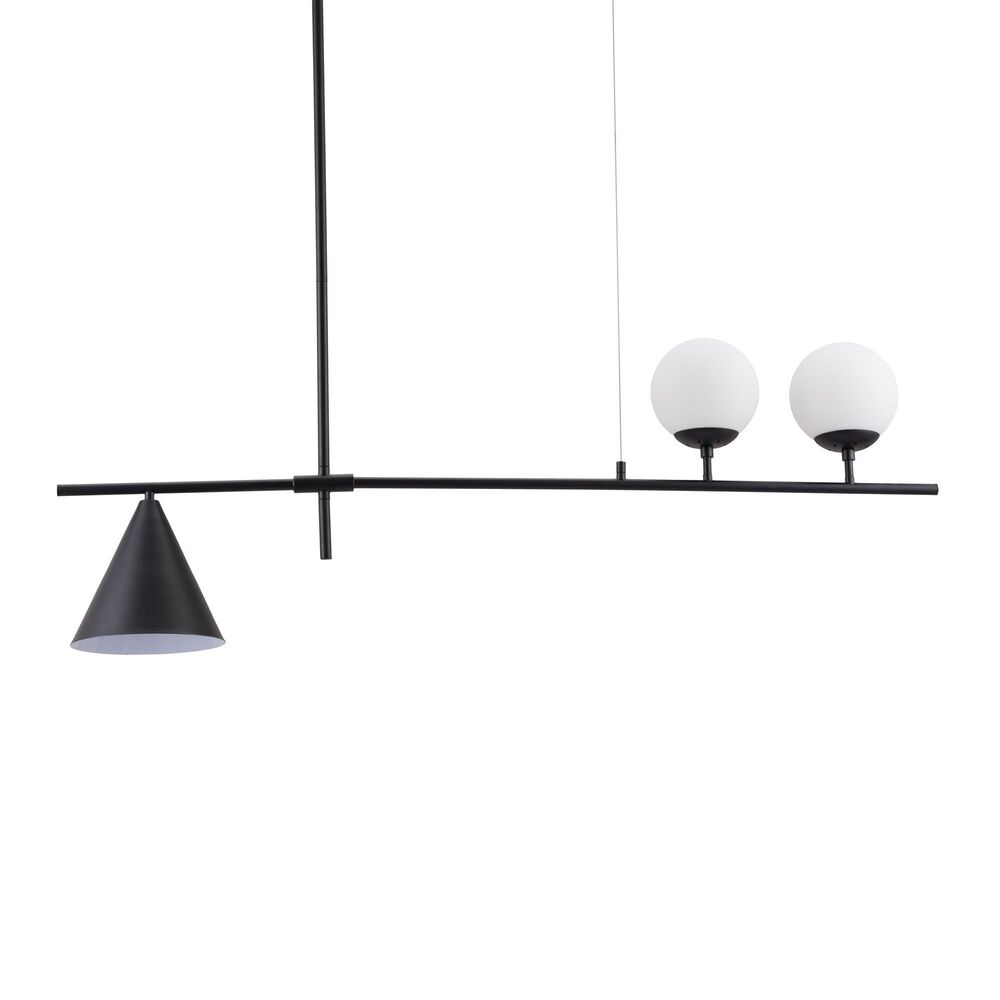 Zuo Modern Richiza Ceiling Lamp in Black, , large