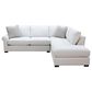 Fulton Home Holly 2-Piece Stationary Sectional with Right Facing Chaise in Rulebreaker Natural, , large