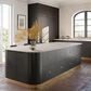 Cambria Luxury Brighton 3cm Quartz Countertop in White and Gray, , large