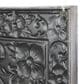 Maple and Jade 36" x 36" Square Floral Embossed Scroll Home Wall Decor in Satin Silver, , large
