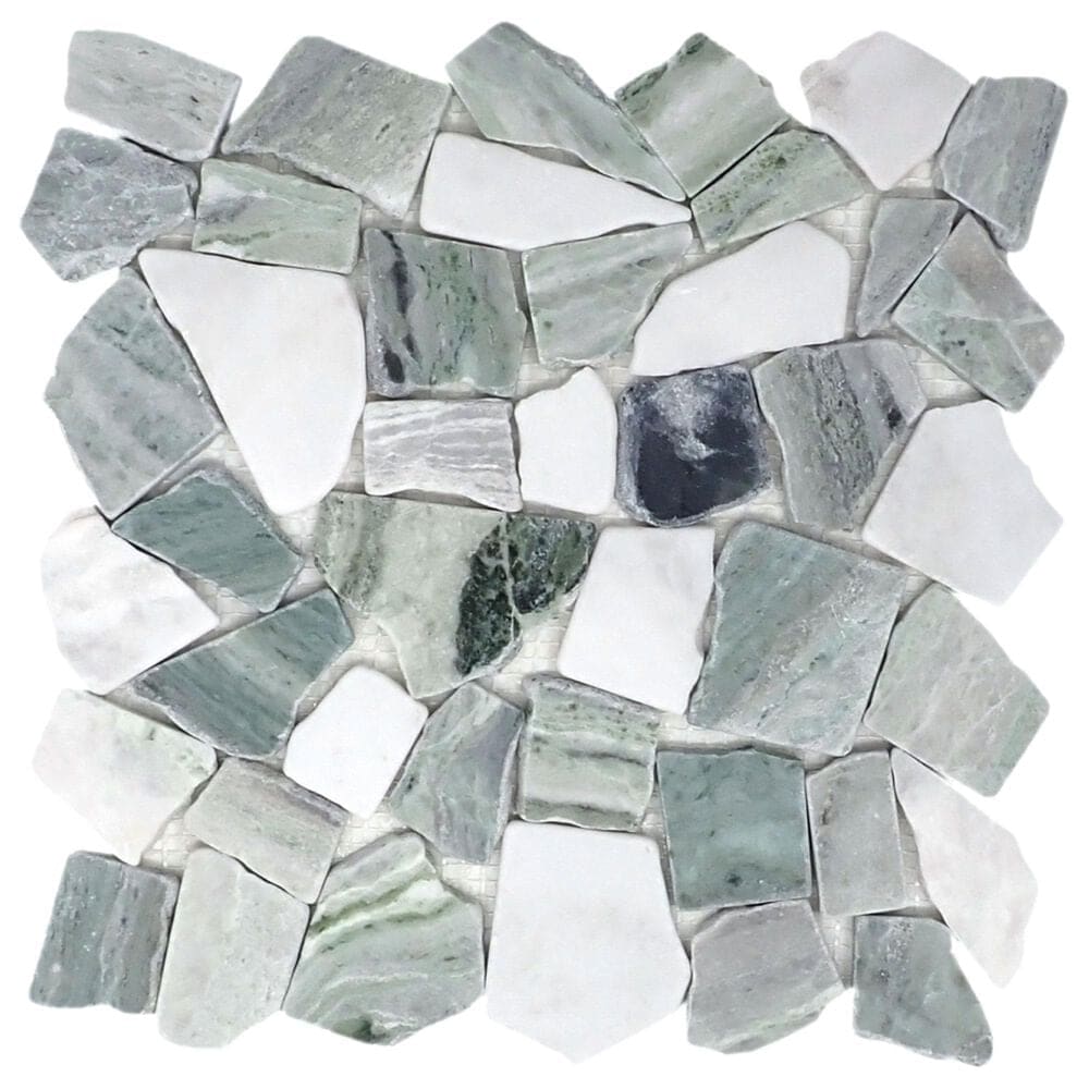 Emser Opuscar Aurora 12" x 12" Honed Natural Stone Mosaic Sheet, , large