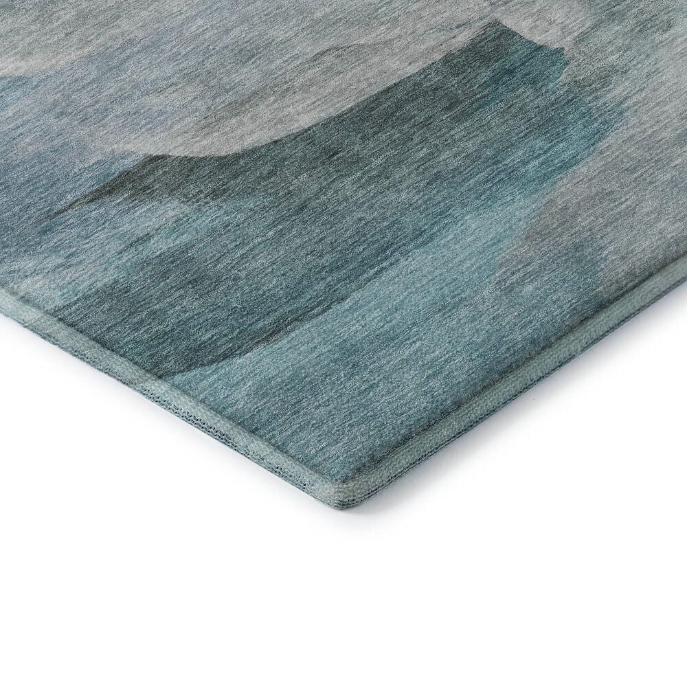 Dalyn Rug Company Ravenna RN11 2&#39;3&quot; x 7&#39;6&quot; Teal Runner, , large