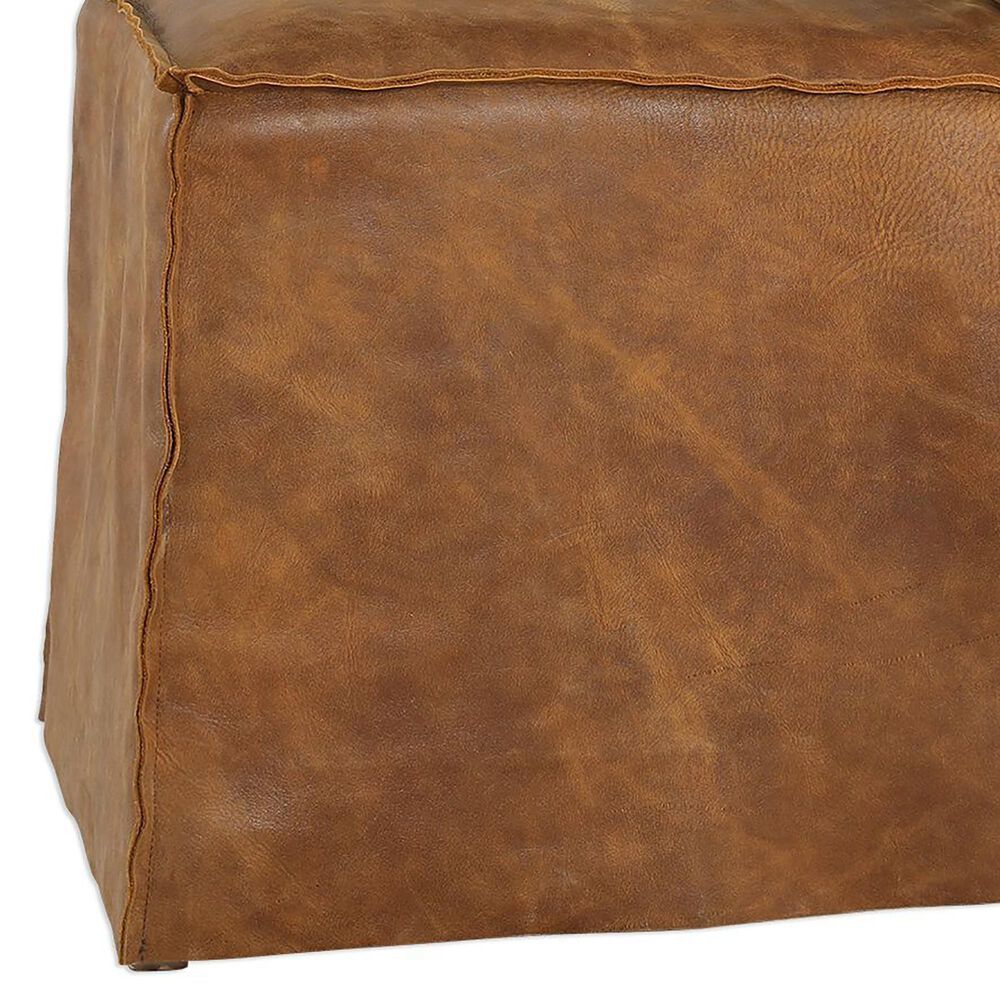 Uttermost Delroy Armless Chair Set of Two in Brown, , large