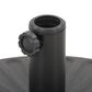 CorLiving Round Umbrella Base in Dark Grey, , large