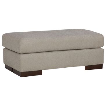 Ashley Maggie Ottoman in Flax, , large