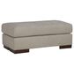 Ashley Maggie Ottoman in Flax, , large