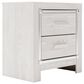 Ashley Altyra 2 Drawer Night Stand in White, , large