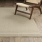 ROW by Oriental Weavers Zarina Striped Beige and Ivory 7"10" x 10" Indoor/Outdoor Area Rug, , large