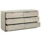 Blue River Abbey 6 Drawer Dresser in Gray Oak Wood, , large