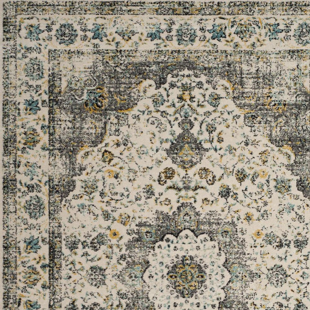 Safavieh Evoke EVK220B-5SQ 5&#39;1&quot; Square Grey/Gold Area Rug, , large