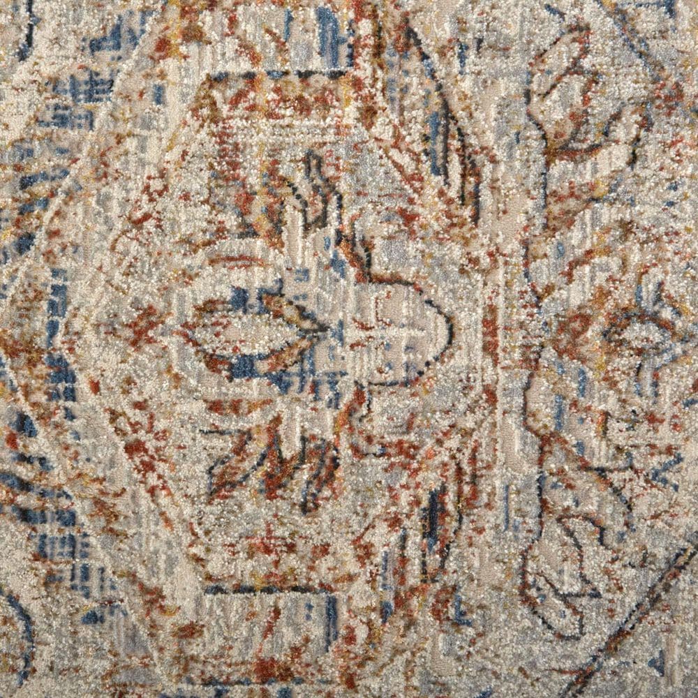 Feizy Kaia 3&#39; x 5&#39; Gray and Multicolor Area Rug, , large